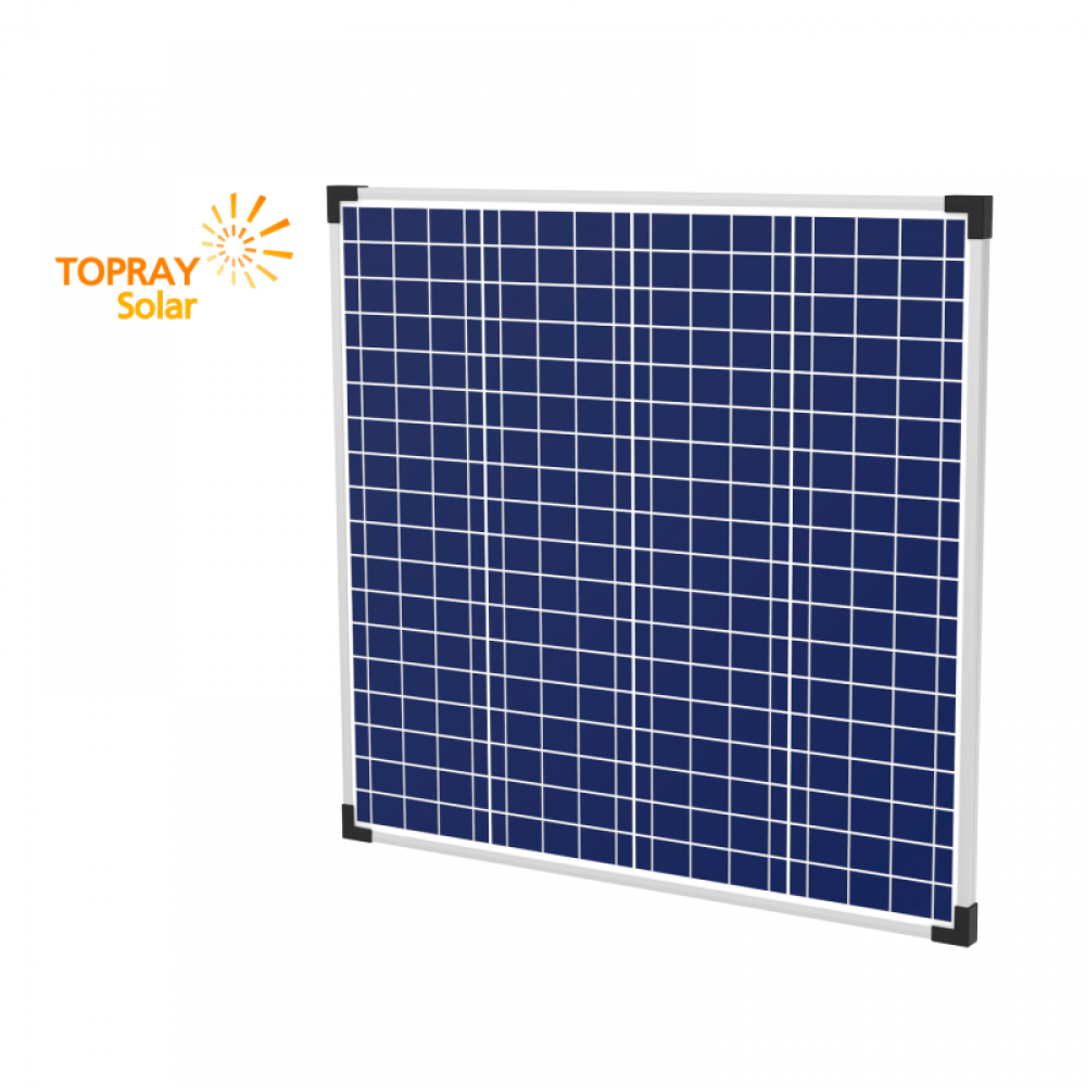 80 Вт TPS107S-80W 12В поли фотоэлектрический модуль, TopRay Solar, Солнечные  панели – ООО ТЭС Пермь